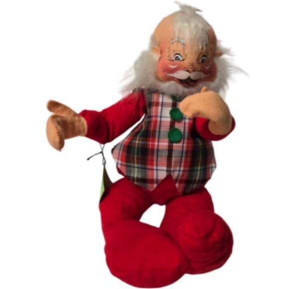Annalee Dolls Vintage Christmas 1960's Santa Claus Mobilitee Dolls - NWT - Picture 7 of 14